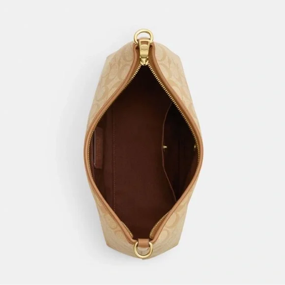 NWT Coach Outlet Laurel Shoulder Bag In Signature Canvas